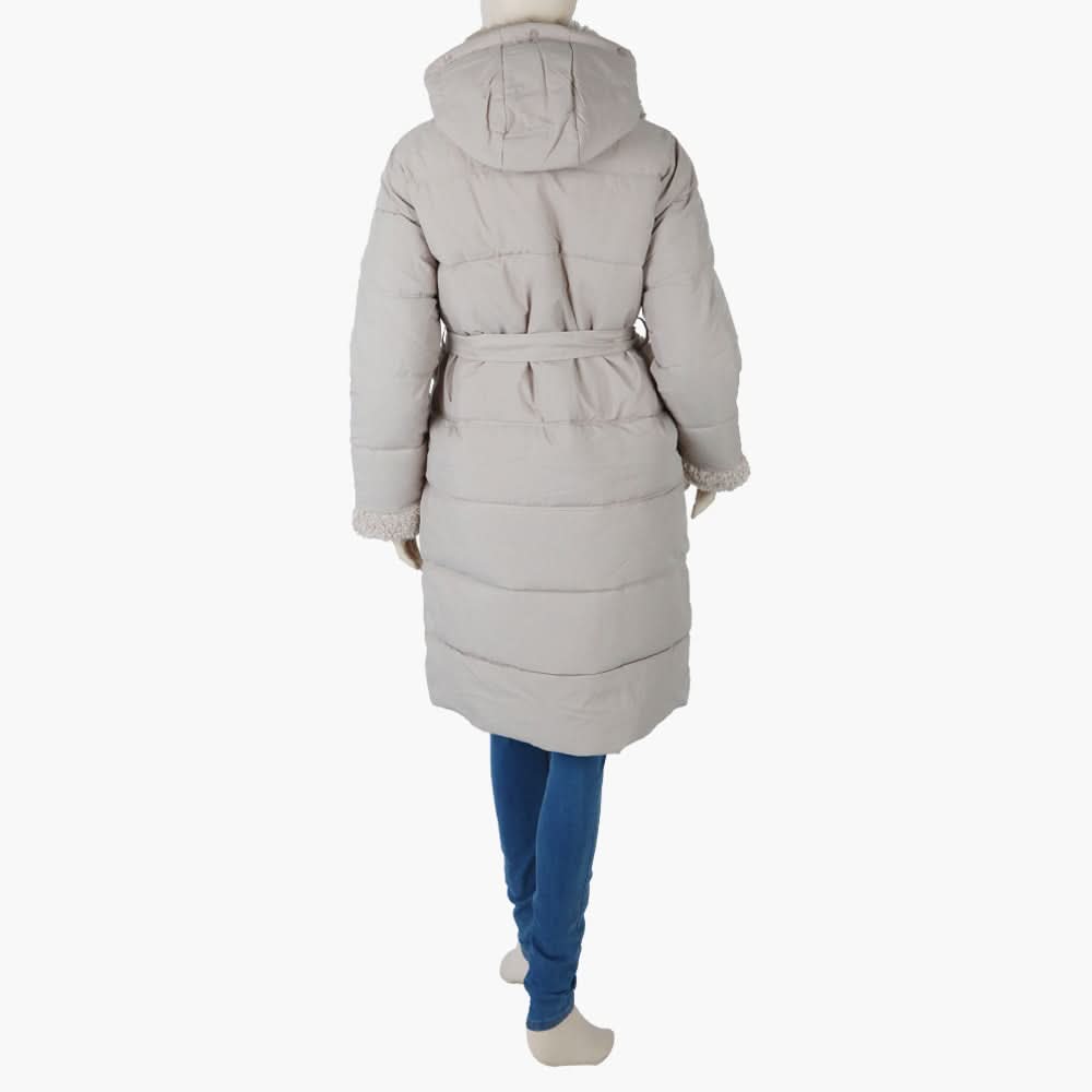 Women's Long Jacket - Khaki, Women Jackets, Chase Value, Chase Value