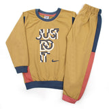Boys Full Sleeves Pyjama Suit - Khaki, Boys Sets & Suits, Chase Value, Chase Value