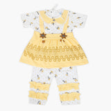 Girls Half Sleeves Suit - Yellow, Girls Suits, Chase Value, Chase Value