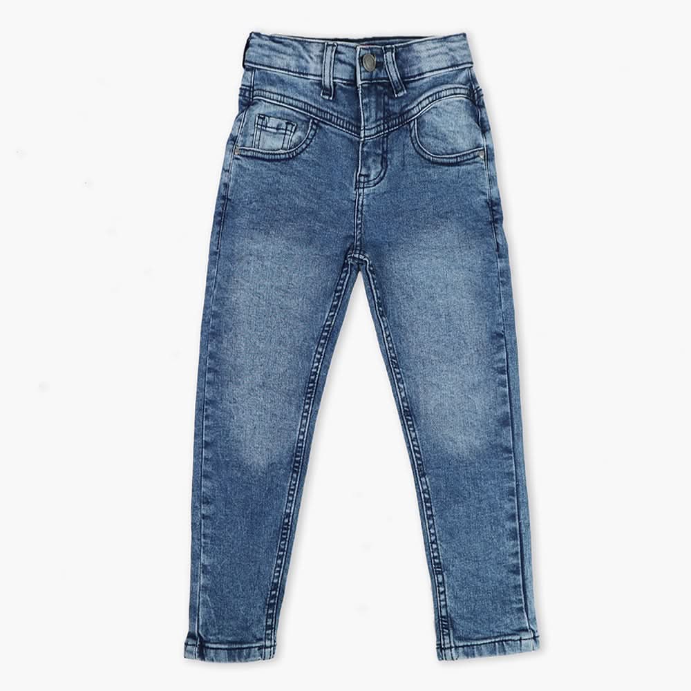 Eminent Girls High Rise Skinny Pant - Dark Blue, Girls Pants & Capri, Eminent, Chase Value