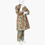 Girls Embroided Shalwar Suits  - Green, Girls Suits, Chase Value, Chase Value