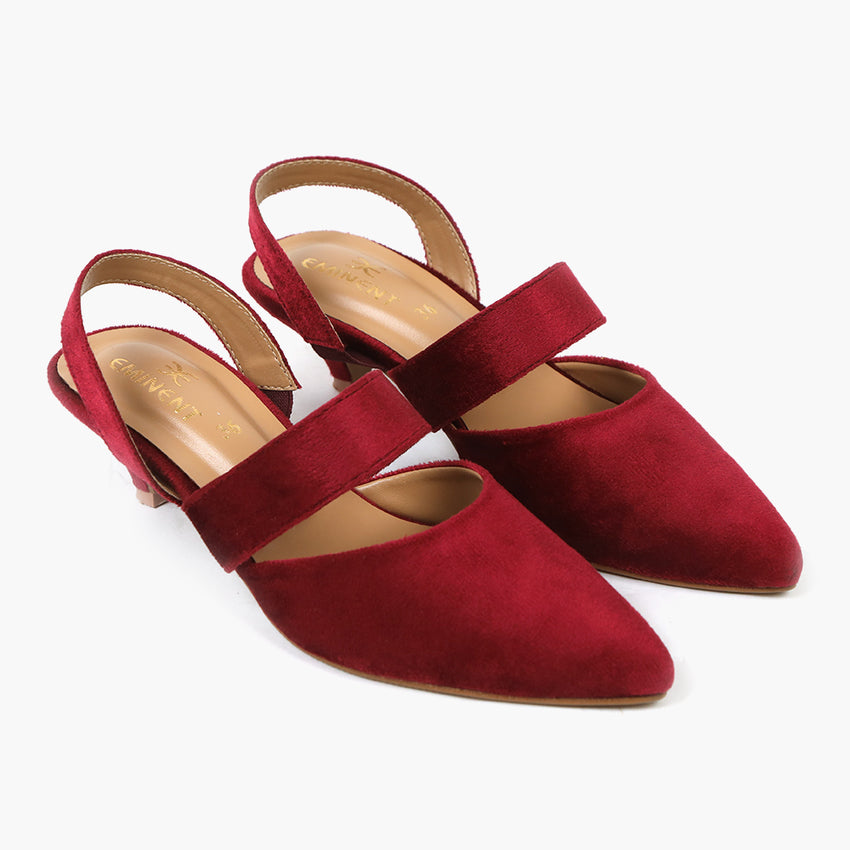 Eminent Women's Heel Banto Slipper - Red, Women Heels, Eminent, Chase Value
