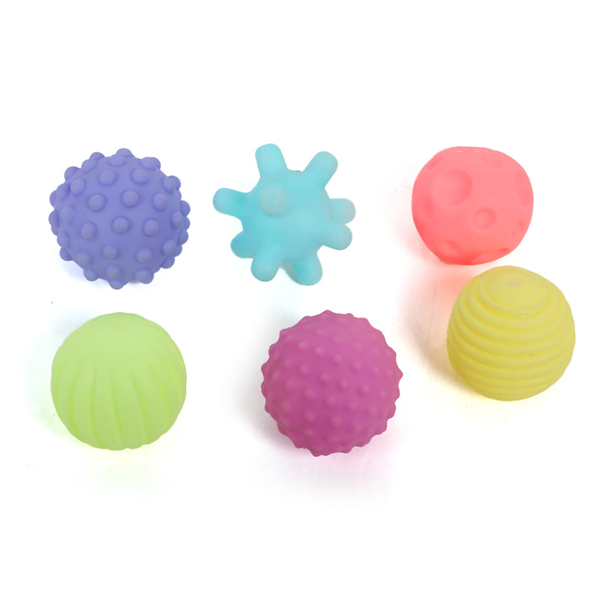 Baby PVC Ball 6pcs Set - Multi Color