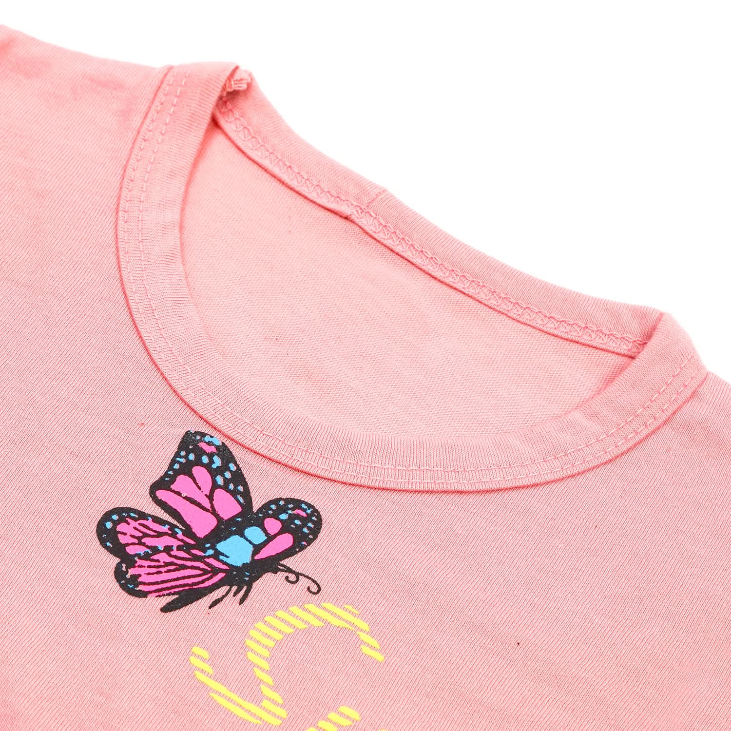 Girls Full Sleeves T-Shirt - Tea Pink, Girls T-Shirts, Chase Value, Chase Value