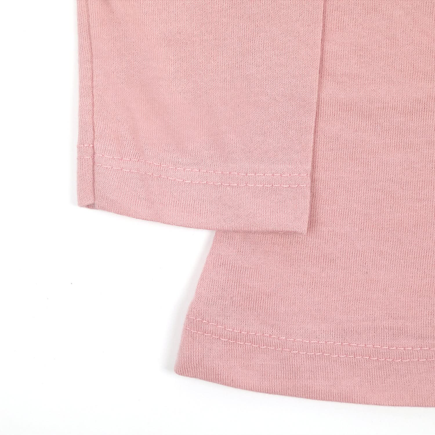 Girls Full Sleeves T-Shirt - Tea Pink, Girls T-Shirts, Chase Value, Chase Value