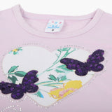 Girls Half Sleeves Suit - Purple, Girls Suits, Chase Value, Chase Value