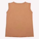 Boys Sando T-Shirt - Brown, Boys T-Shirts, Chase Value, Chase Value