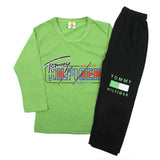 Boys Full Sleeves Trouser Suit - Green, Boys Sets & Suits, Chase Value, Chase Value