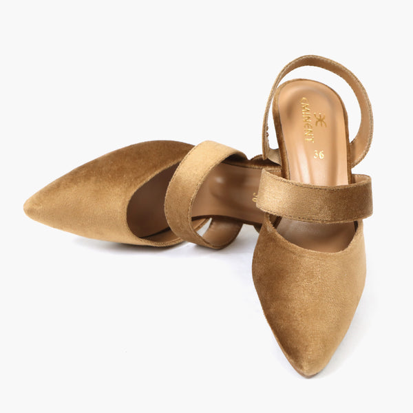 Eminent Women's Heel Banto Slipper - Golden