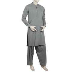 Men's Fancy Shalwar Suit - Green