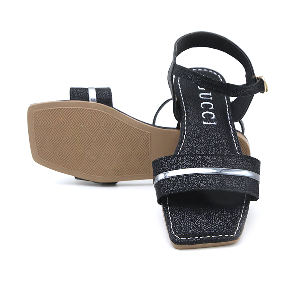 Girls Sandal - Black, Girls Sandals, Chase Value, Chase Value