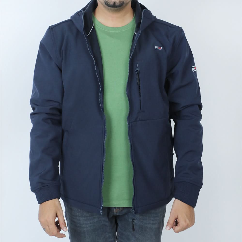Men's Full Sleeves Hoodie Jacket - Navy Blue, Men's Jackets & Hoodies, Chase Value, Chase Value