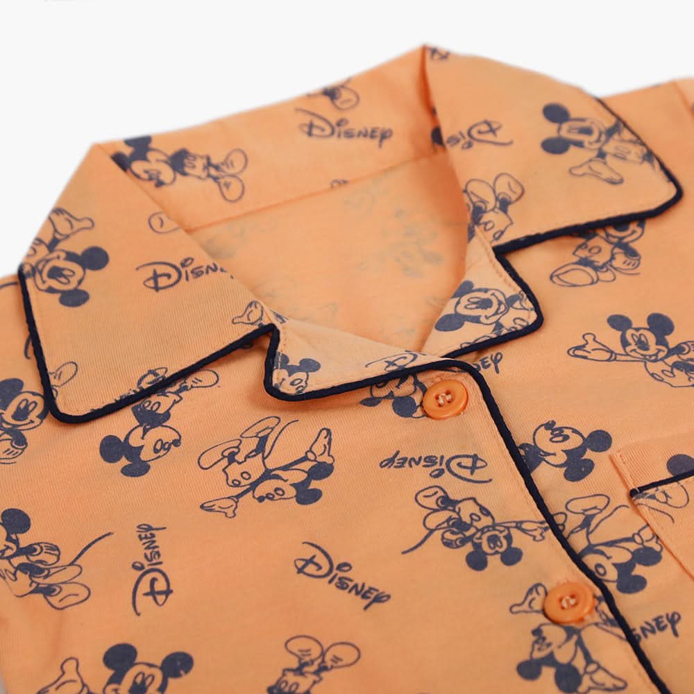 Girls Night Suit - Orange, Girls Suits, Chase Value, Chase Value