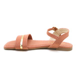Girls Sandal - Peach, Girls Sandals, Chase Value, Chase Value