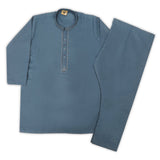 Boys Fancy Shalwar suit - Steel Green, Boys Shalwar Kameez, Chase Value, Chase Value