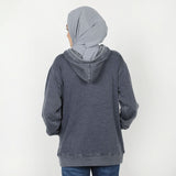 Women's Full Sleeves Hoodie Jacket - Navy Blue, Women Sweatshirts & Hoodies, Chase Value, Chase Value