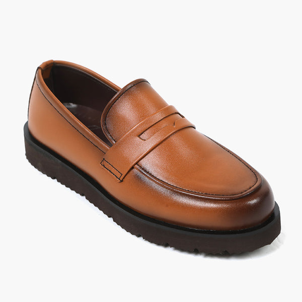 Men's Loafers Shoes - Tan