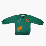 Boys Sweat Shirt - Green, Boys Hoodies & Sweat Shirts, Chase Value, Chase Value