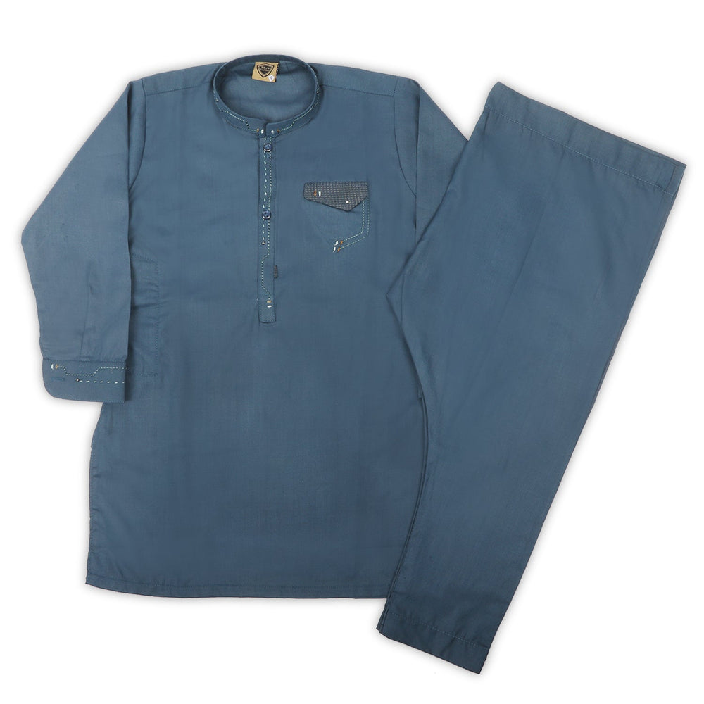 Boys Fancy Shalwar suit - Navy Blue, Boys Shalwar Kameez, Chase Value, Chase Value