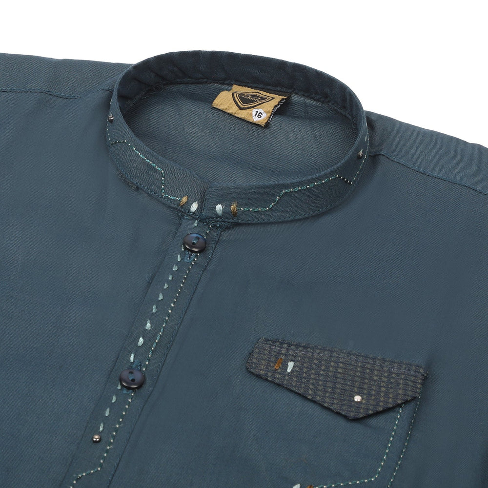 Boys Fancy Shalwar suit - Navy Blue, Boys Shalwar Kameez, Chase Value, Chase Value