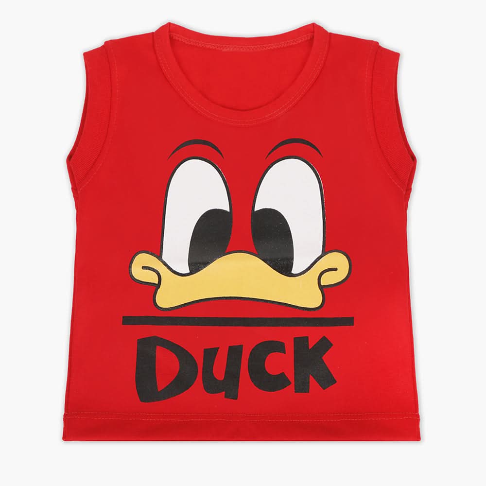 Newborn Boys Sando - Red, Newborn Boys Shirts & T-Shirts, Chase Value, Chase Value