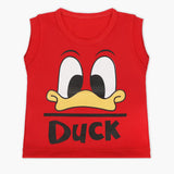 Newborn Boys Sando - Red, Newborn Boys Shirts & T-Shirts, Chase Value, Chase Value