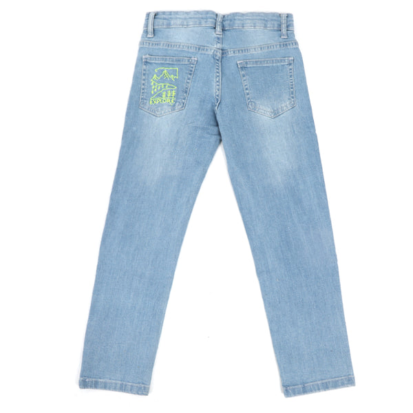 Eminent Boys Denim Pant - Ice Blue