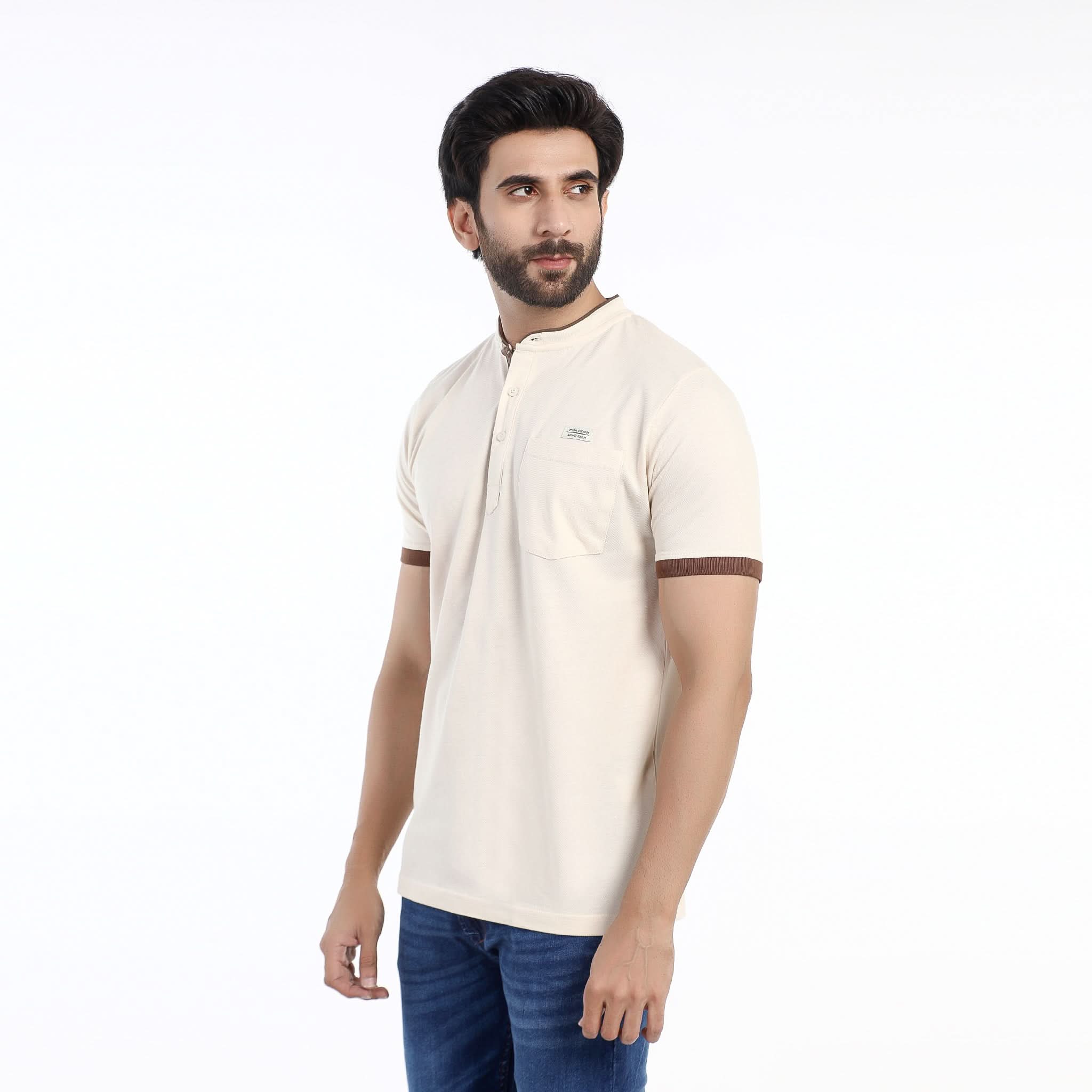 Eminent Men's  Half Sleeves Polo T-Shirt - White, Men's T-Shirts & Polos, Eminent, Chase Value