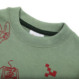 Boys Full Sleeves SweatShirt - Sea Green, Boys Hoodies & Sweat Shirts, Chase Value, Chase Value