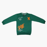 Boys Sweat Shirt - Green, Boys Hoodies & Sweat Shirts, Chase Value, Chase Value