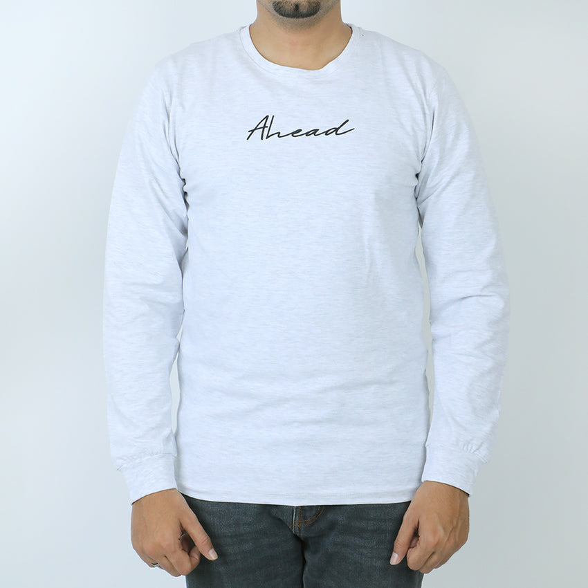 Eminent Men's Full Sleeves T-Shirt - Oatmeal, Men's T-Shirts & Polos, Eminent, Chase Value