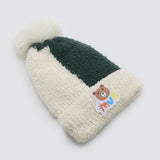 Kids Woollen Cap - Green, Boys Caps & Hats, Chase Value, Chase Value