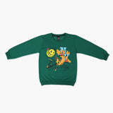 Boys Sweat Shirt - Green, Boys Hoodies & Sweat Shirts, Chase Value, Chase Value