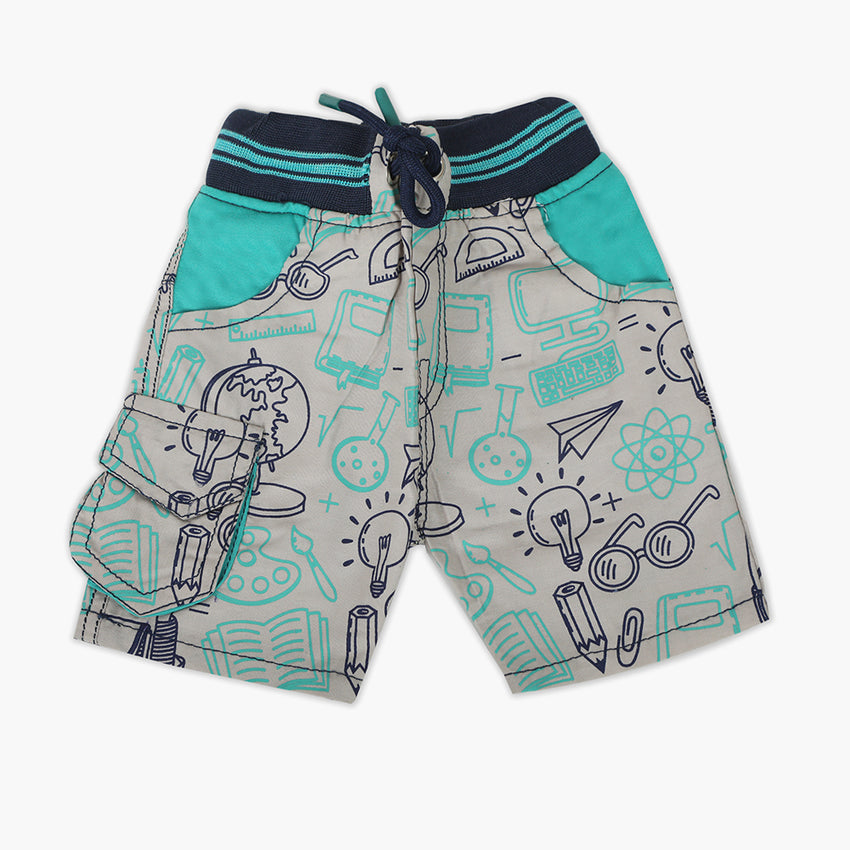 Newborn Boys Short - Sea Green, Newborn Boys Shorts & Pants, Chase Value, Chase Value