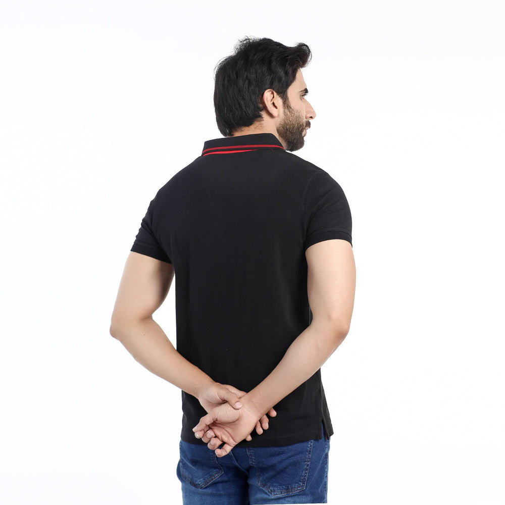 Eminent Men's  Half Sleeves Polo T-Shirt - Black, Men's T-Shirts & Polos, Eminent, Chase Value