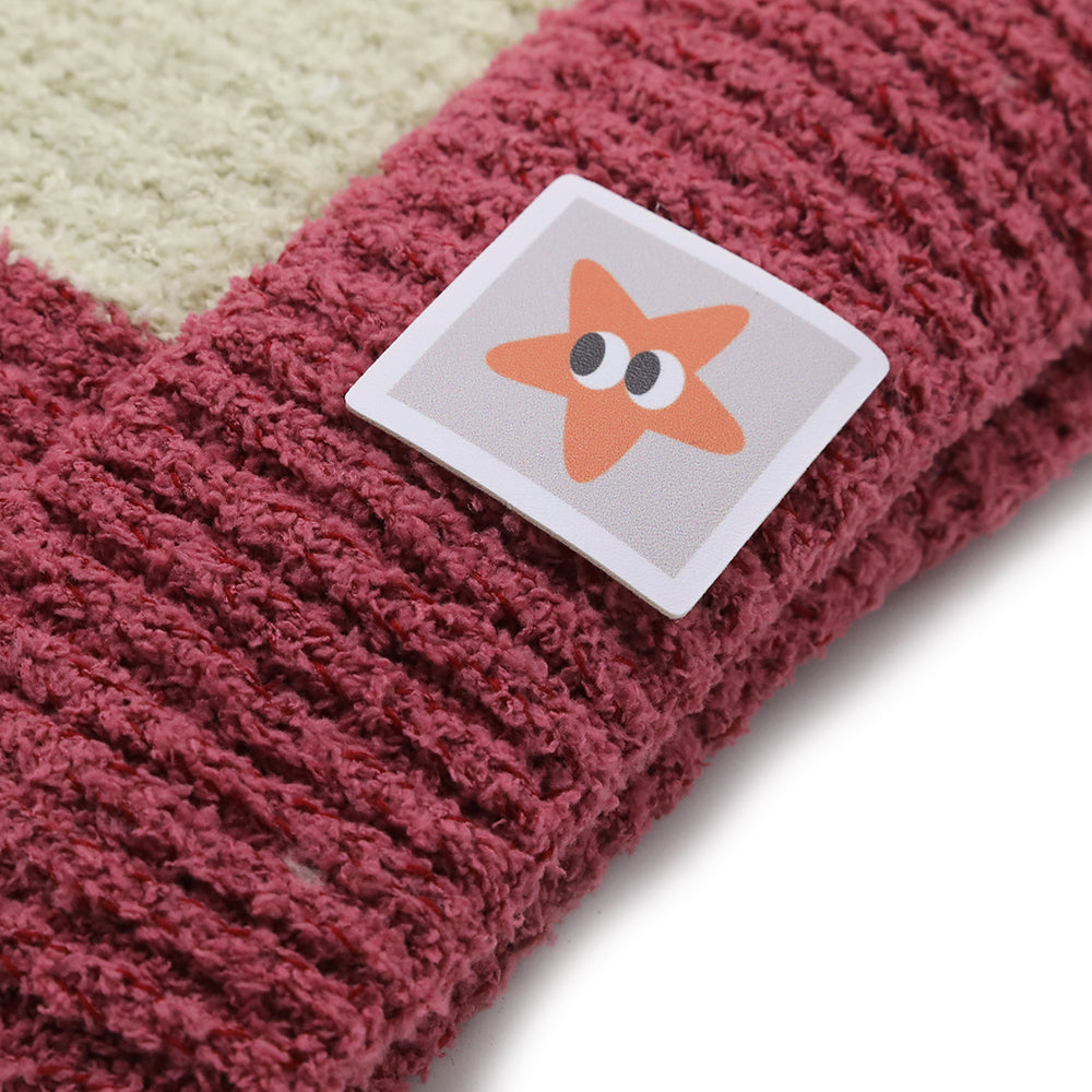 Kids Woollen Cap - Dark Pink, Girls Caps & Hats, Chase Value, Chase Value