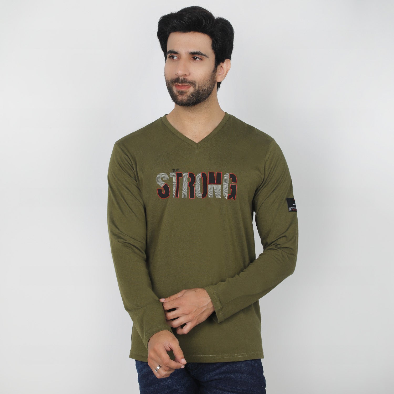 Eminent Men's Round Neck Full Sleeves T-Shirt - Beach, Men's T-Shirts & Polos, Eminent, Chase Value