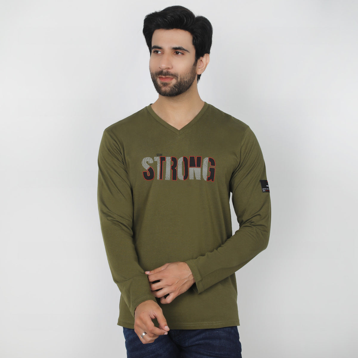 Eminent Men's Round Neck Full Sleeves T-Shirt - Beach, Men's T-Shirts & Polos, Eminent, Chase Value