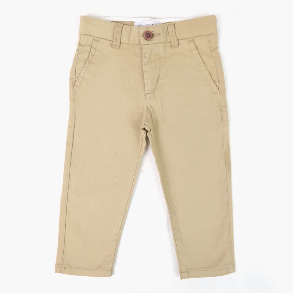 Boys Cotton Chino Pant - Khaki, Boys Pants, Chase Value, Chase Value
