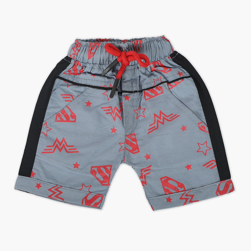 Newborn Boys Short - Grey