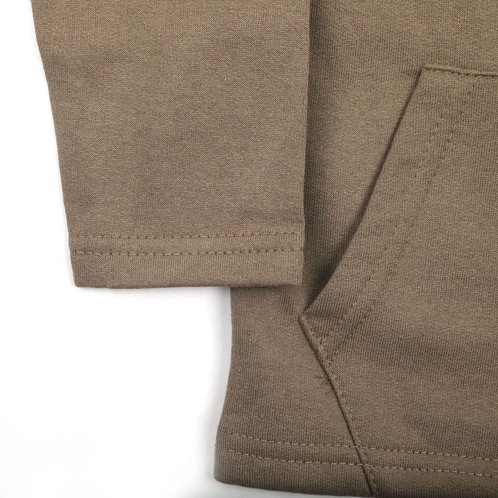 Boys Full Sleeves Hoodie - Light Brown, Boys Hoodies & Sweat Shirts, Chase Value, Chase Value