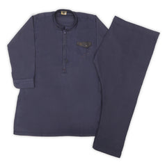 Boys Fancy Shalwar suit - Dark Purple