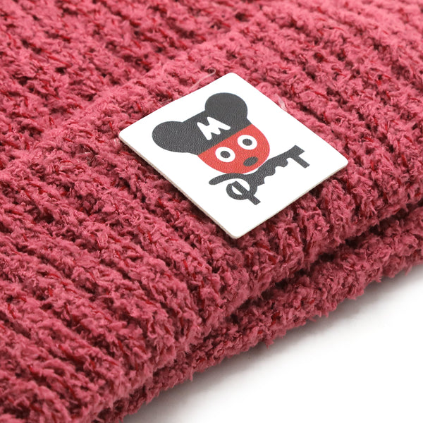 Kids Woollen Cap - Dark Pink