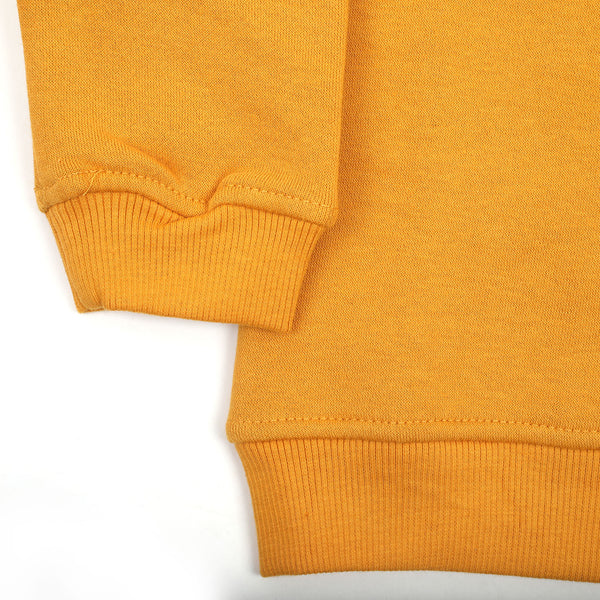 Eminent Boys Full Sleeves Sweat Shirt - Mustard