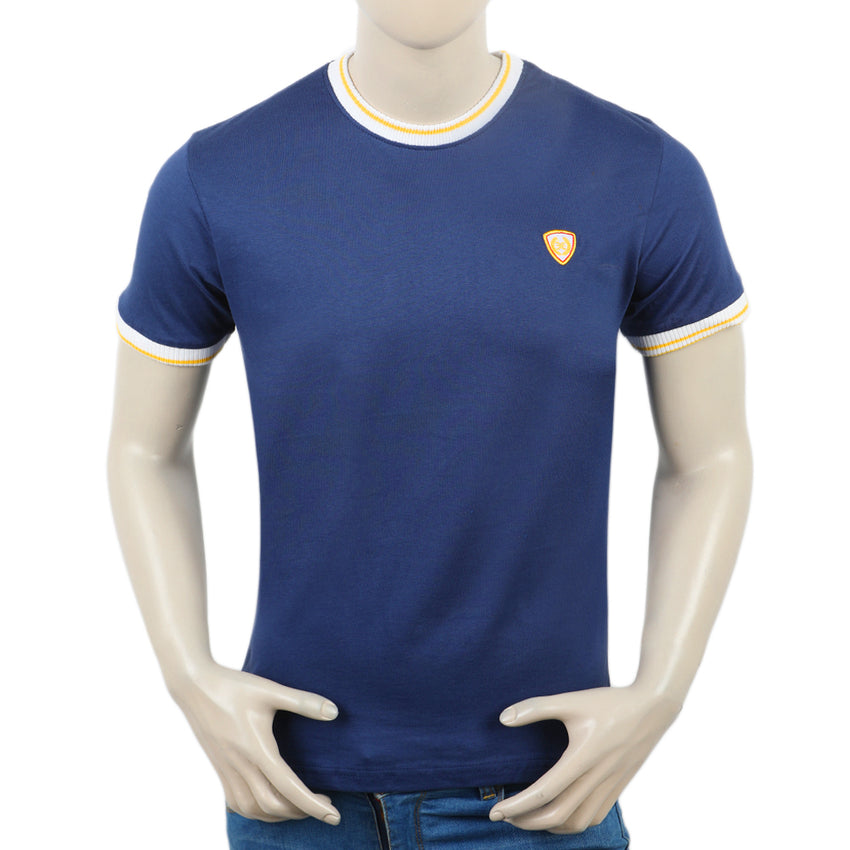 Eminent Men's Half Sleeves T-Shirt - Navy Blue