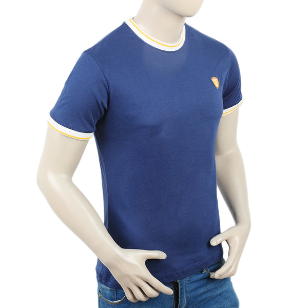 Eminent Men's Half Sleeves T-Shirt - Navy Blue