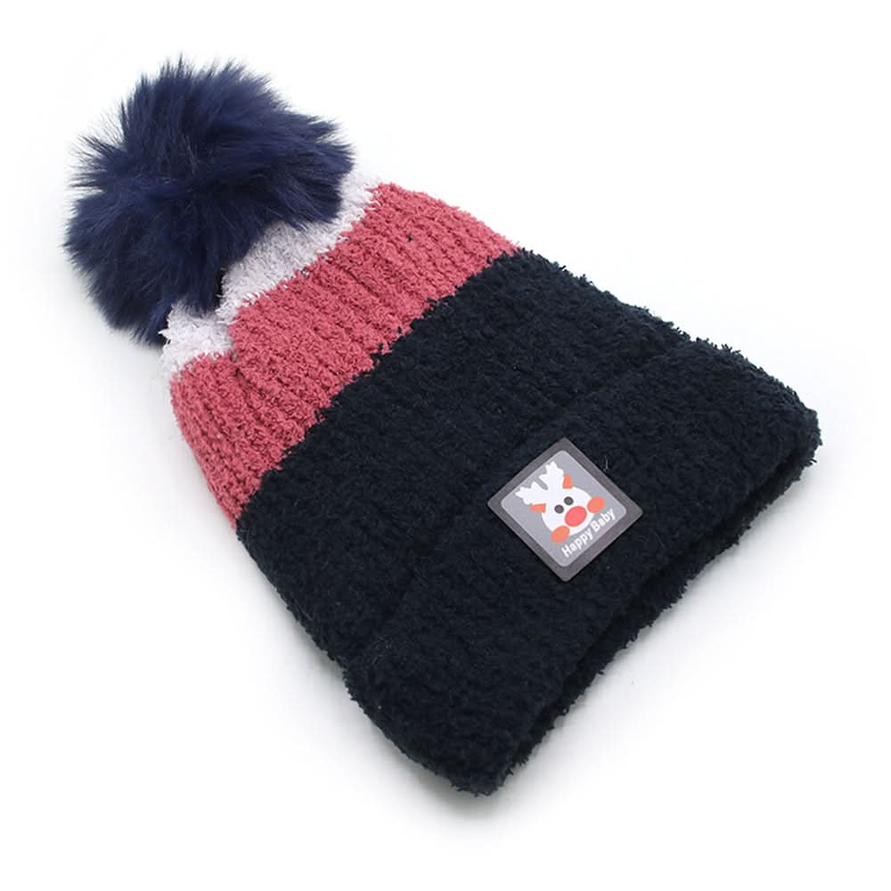 Kids Woollen Cap - Navy Blue, Girls Caps & Hats, Chase Value, Chase Value