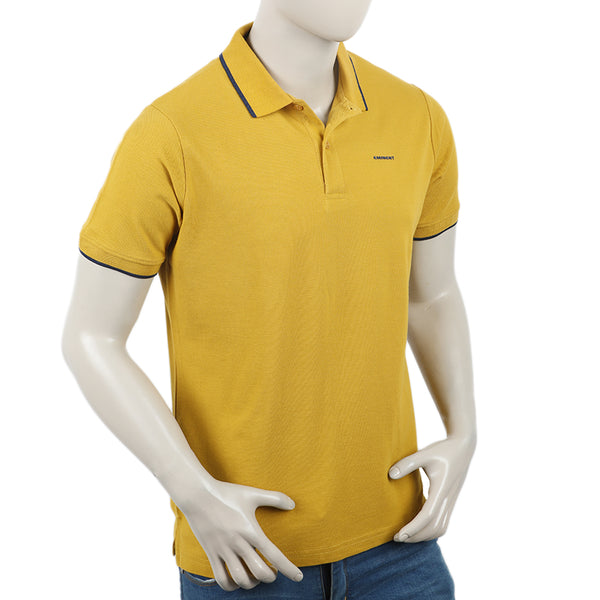 Eminent Men's Polo Half Sleeves T-Shirt - Mustard