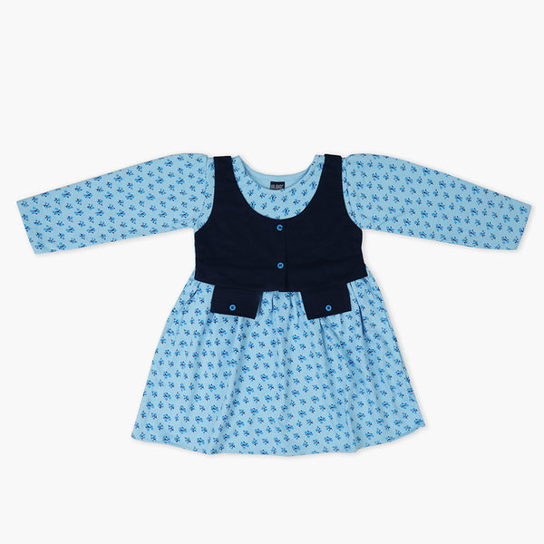 Girls Frock - Blue, Girls Frocks, Chase Value, Chase Value