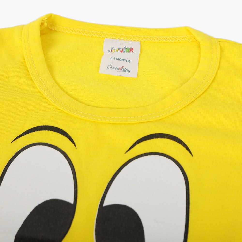 Newborn Boys Sando - Yellow, Newborn Boys Shirts & T-Shirts, Chase Value, Chase Value